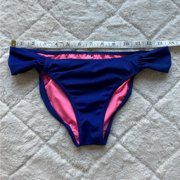 Victoria's Secret PINK | The Knockout Bikini Bottoms Navy | Size Small - Picture 7 of 8